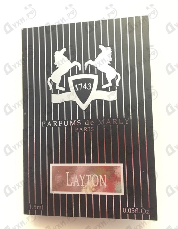 Парфюмерия Layton от Parfums de Marly