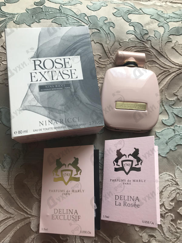 Купить Nina Ricci Rose Extase Духи Rose Extase от Nina Ricci