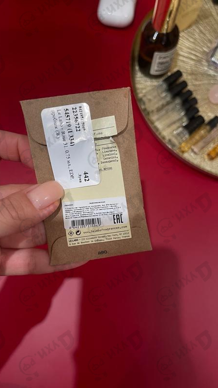 Парфюмерия Le Labo Rose 31 Парфюмерия Rose 31 от Le Labo