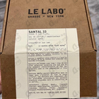 Отзыв Le Labo Santal 33