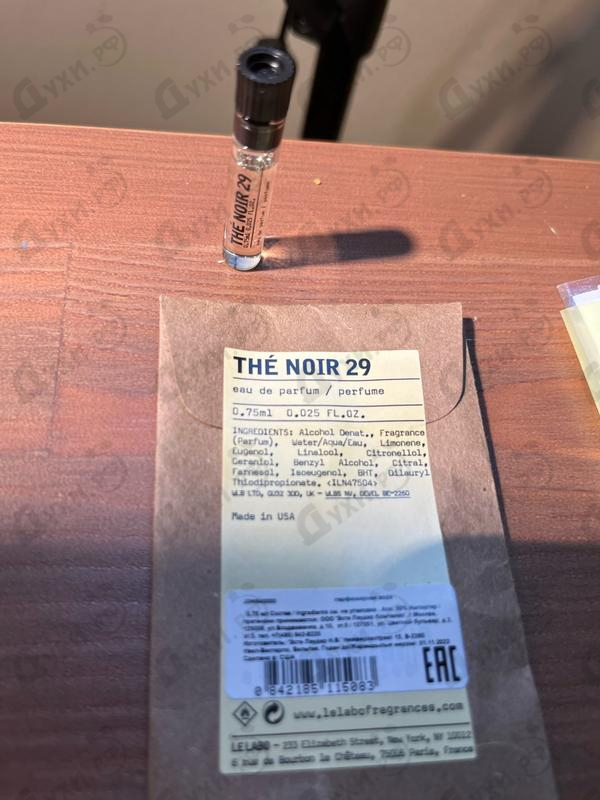 Отзывы Le Labo The Noir 29 Купить The Noir 29 от Le Labo