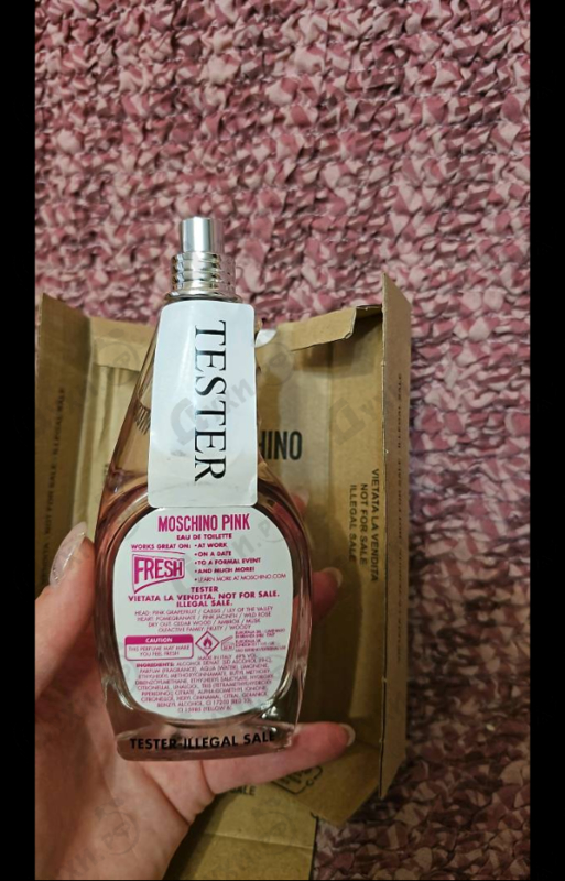 Купить Pink Fresh Couture от Moschino