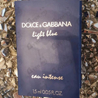 Отзыв Dolce & Gabbana Light Blue Eau Intense