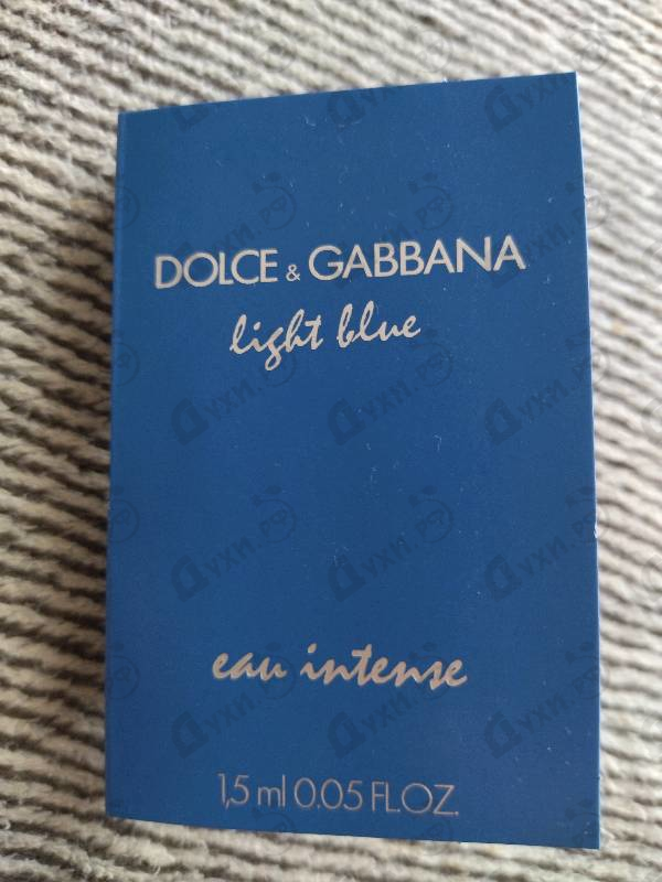 Отзывы Dolce & Gabbana Light Blue Eau Intense