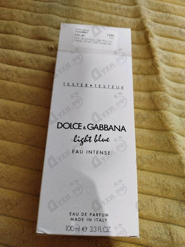 Купить Dolce & Gabbana Light Blue Eau Intense