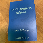 Отзыв Dolce & Gabbana Light Blue Eau Intense