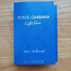 Отзыв Dolce & Gabbana Light Blue Eau Intense
