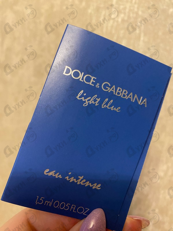 Духи Light Blue Eau Intense от Dolce & Gabbana