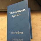 Отзыв Dolce & Gabbana Light Blue Eau Intense