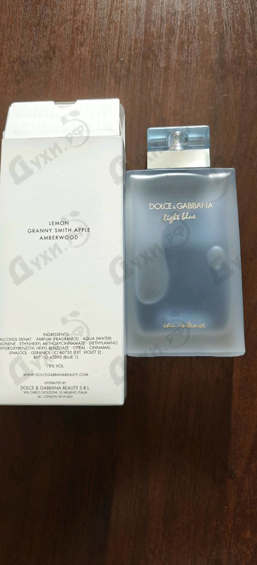 Духи Light Blue Eau Intense от Dolce & Gabbana