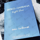 Отзыв Dolce & Gabbana Light Blue Eau Intense