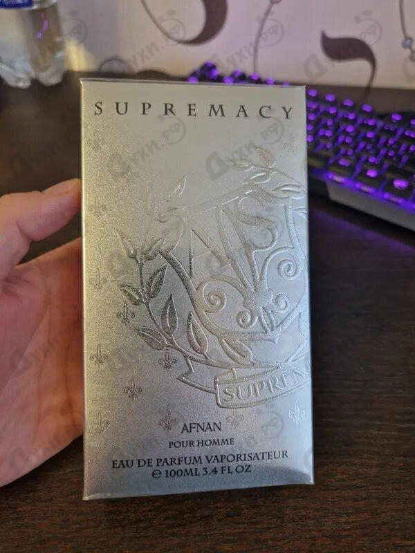 Парфюмерия Supremacy Silver от Afnan