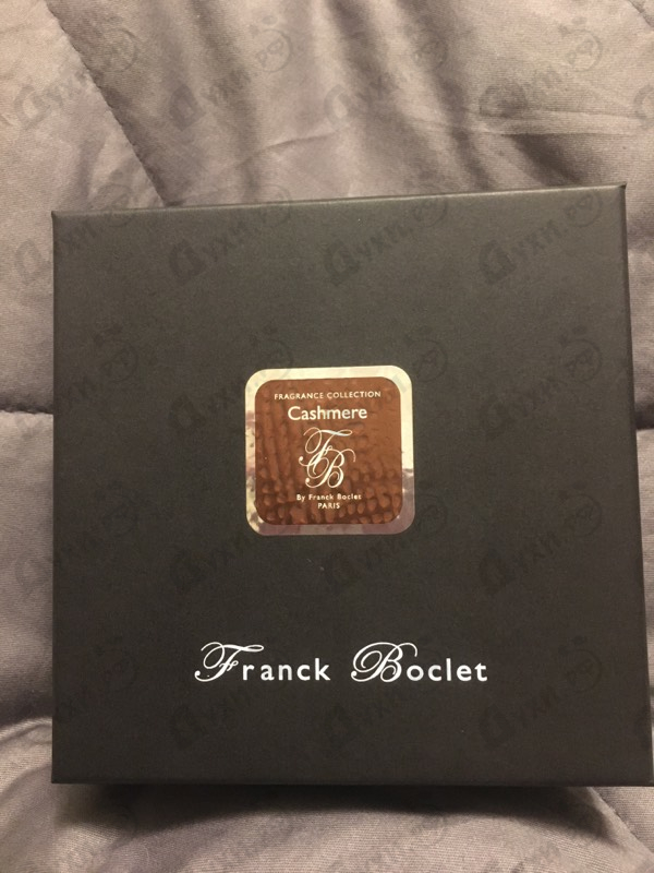 Парфюмерия Cashmere от Franck Boclet