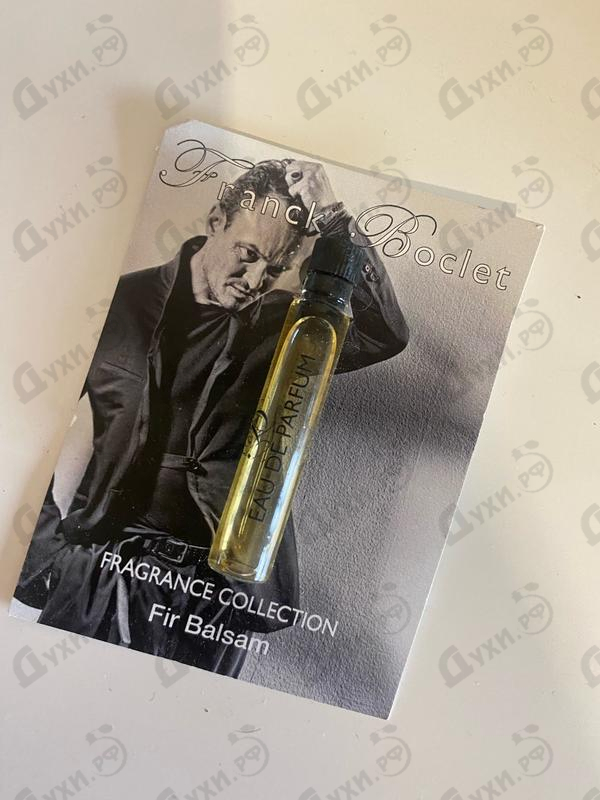Парфюмерия Franck Boclet Fir Balsam Парфюмерия Fir Balsam от Franck Boclet