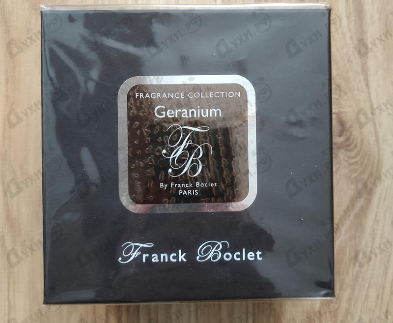 Отзыв Franck Boclet Geranium Духи Geranium от Franck Boclet