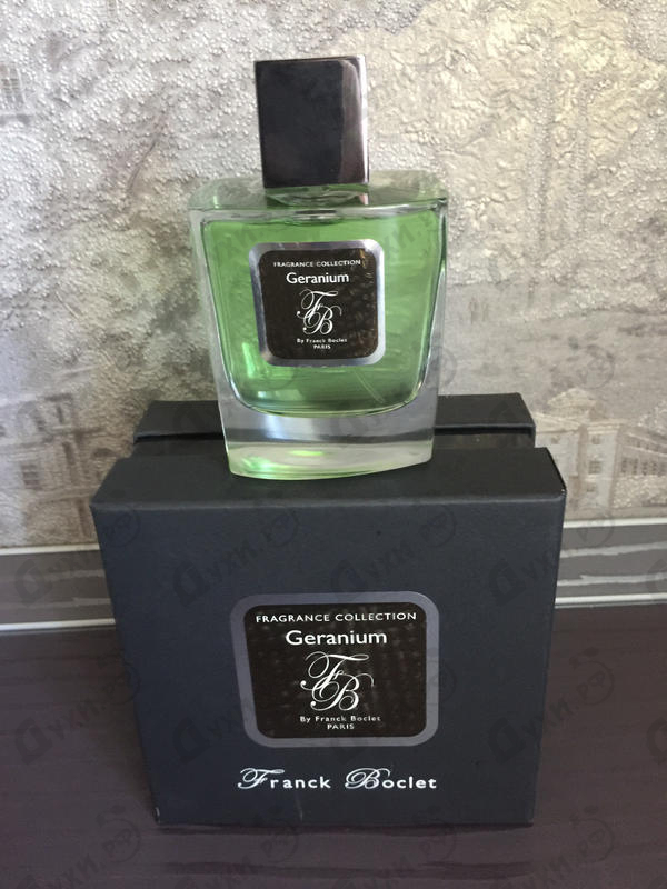 Отзывы Franck Boclet Geranium Купить Geranium от Franck Boclet