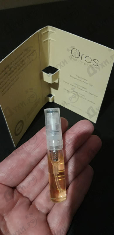 Духи Pour Femme от Oros Отзывы Oros Pour Femme