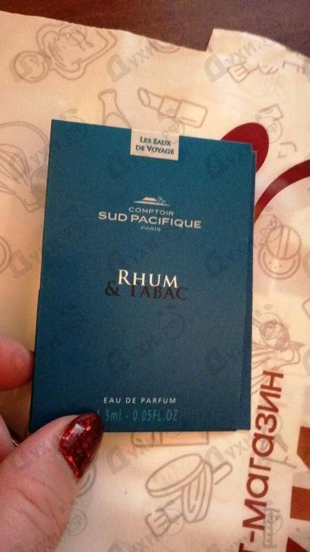 Парфюмерия Rhum & Tabac от Sud Pacifique