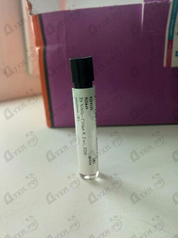 Духи Citizen X от Ex Nihilo