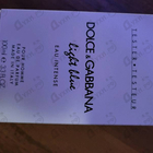 Отзывы Dolce & Gabbana Light Blue Eau Intense