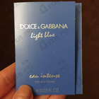 Отзывы Dolce & Gabbana Light Blue Eau Intense