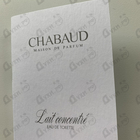 Парфюм Chabaud Maison de Parfum Lait Concentre