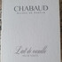 Парфюмерия Lait De Vanille от Chabaud Maison de Parfum