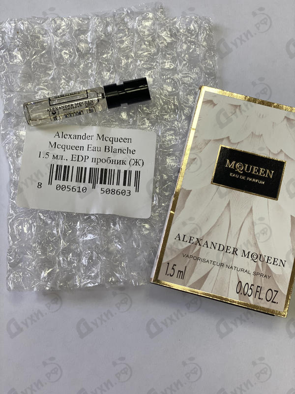 Парфюмерия Mcqueen Eau Blanche от Alexander Mcqueen