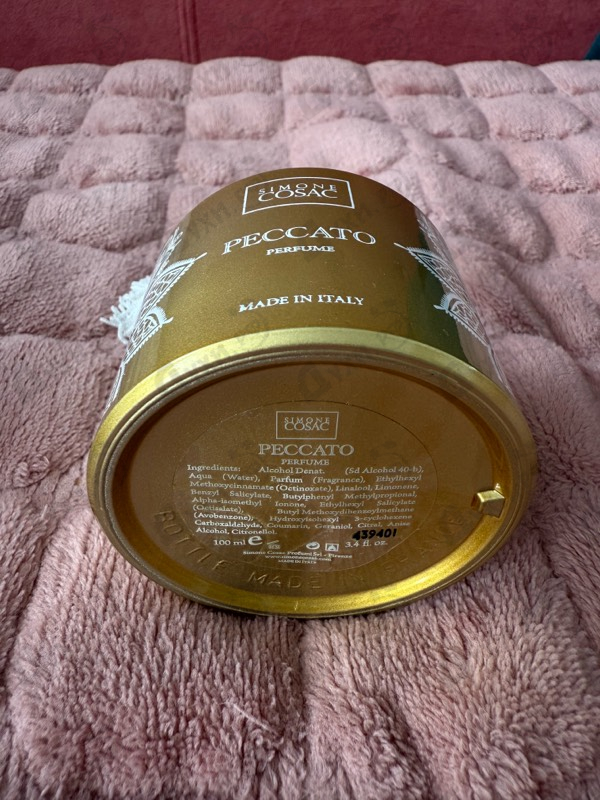 Отзывы Simone Cosac Profumi Peccato