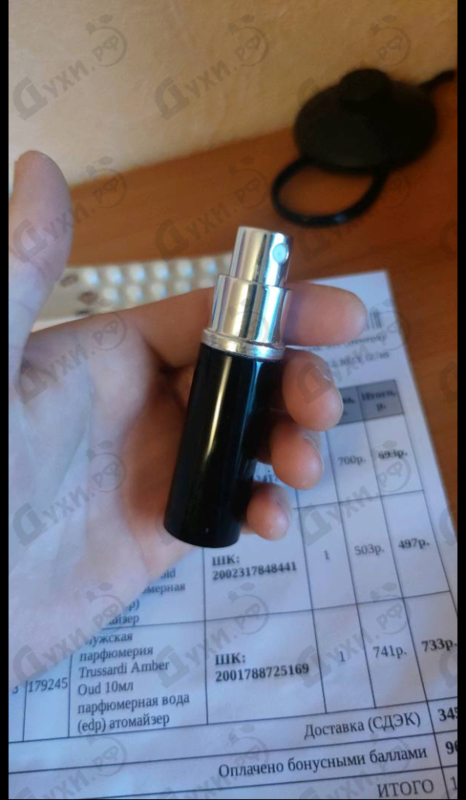 Отзыв Trussardi Amber Oud Духи Amber Oud от Trussardi