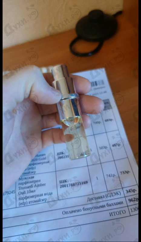 Отзыв Trussardi Amber Oud Купить Amber Oud от Trussardi