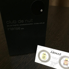 Отзыв Armaf Club De Nuit Intense