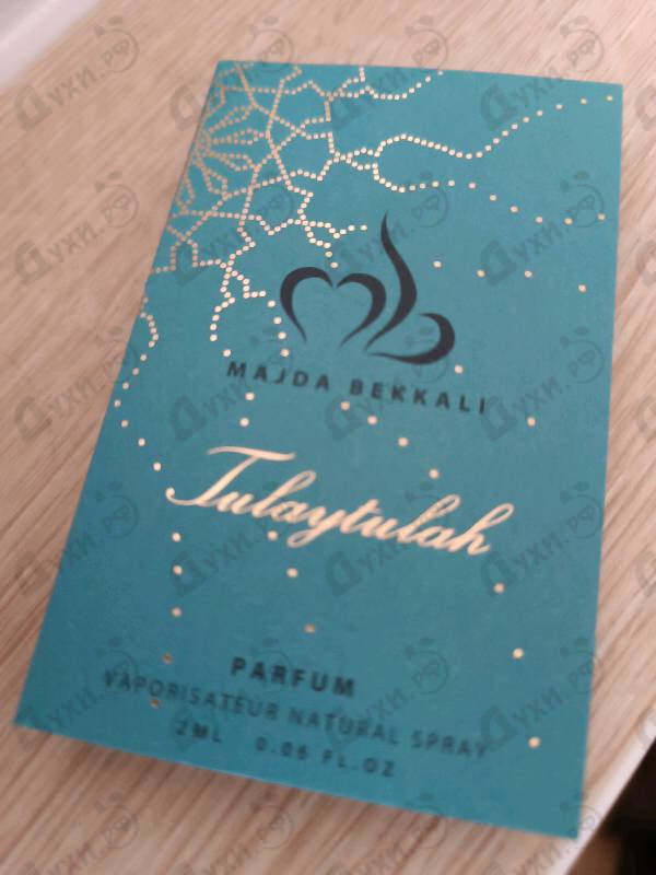 Духи Tulaytulah от Majda Bekkali