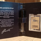 Отзыв Lacoste L'homme