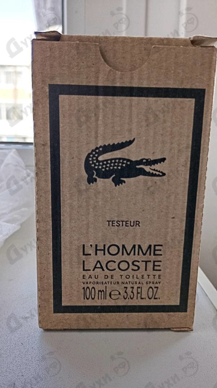 Парфюмерия L'homme от Lacoste