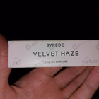 Духи Velvet Haze от Byredo Parfums
