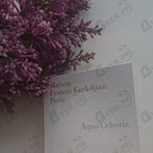 Духи Aqua Celestia от Maison Francis Kurkdjian