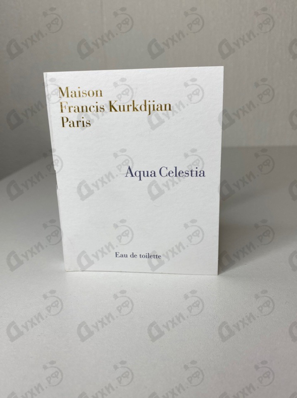 Парфюмерия Aqua Celestia от Maison Francis Kurkdjian