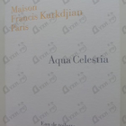 Духи Aqua Celestia от Maison Francis Kurkdjian