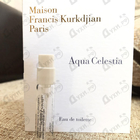 Отзыв Maison Francis Kurkdjian Aqua Celestia