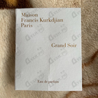 Отзыв Maison Francis Kurkdjian Grand Soir