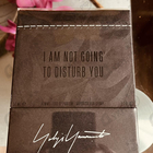 Отзыв Yohji Yamamoto I'm Not Going To Disturb You Femme