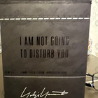 Отзывы Yohji Yamamoto I'm Not Going To Disturb You Femme