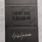 Отзывы Yohji Yamamoto I'm Not Going To Disturb You Femme