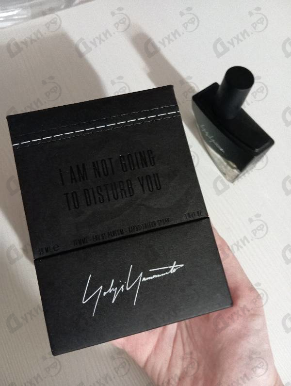 Парфюмерия I'm Not Going To Disturb You Femme от Yohji Yamamoto