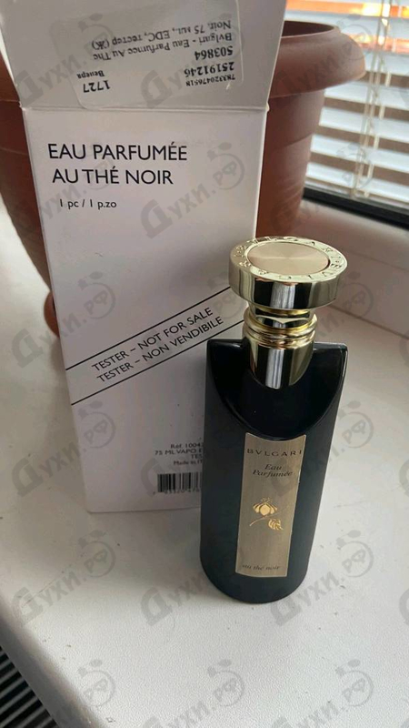 Духи Eau Parfumee Au The Noir от Bvlgari