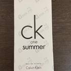 Духи One Summer 2017 от Calvin Klein