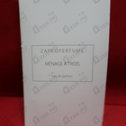 Отзыв Zarkoperfume Menage A Trois