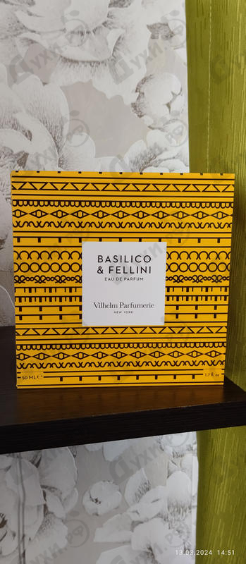 Отзыв Vilhelm Parfumerie Basilico & Fellini