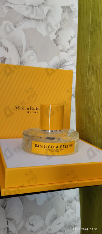 Парфюмерия Vilhelm Parfumerie Basilico & Fellini